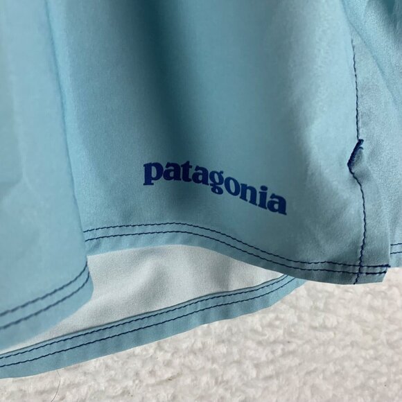 Patagonia Men's Blue Stretch Planing Board Shorts Beach Swim Trunks Size 38 9329 - Picture 2 of 11